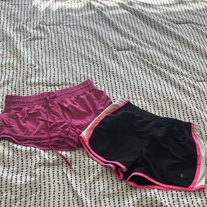 Stylish Pink and Black Women's Shorts
